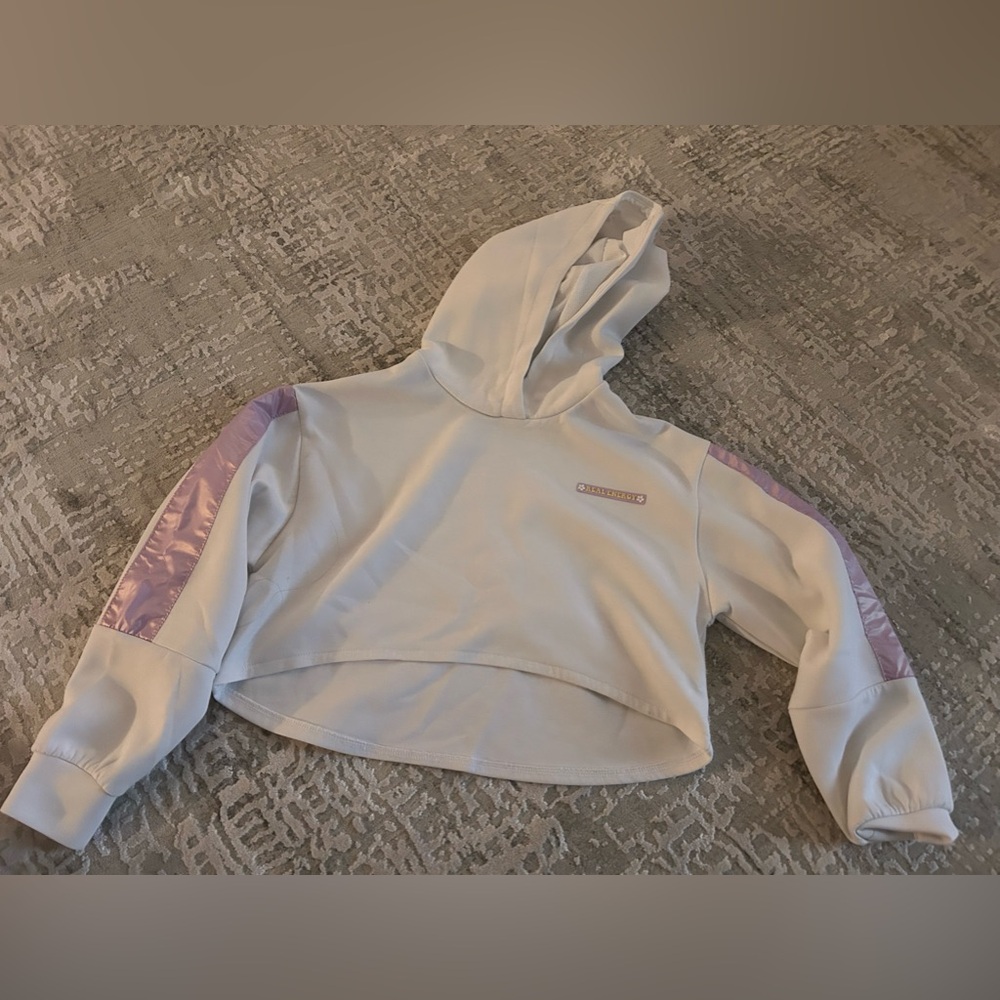 Zara cropped hooded sweater